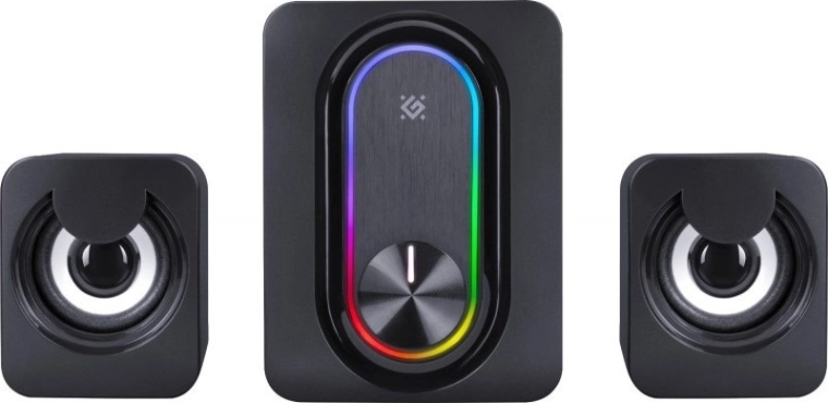 Računalni zvučnici 2.1 s Bluetooth 5.3 i LED pozadinskim osvjetljenjem, 11 W