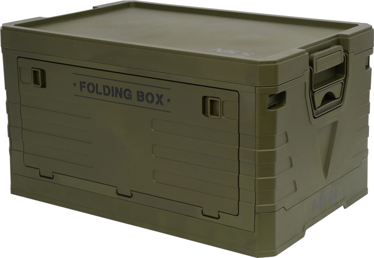 Sklopiva spremna kutija s poklopcem 50 l NILS Camp zelena