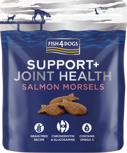Fish4Dogs poslastice za pse Support+ zdravi zglobovi s lososom 225 g