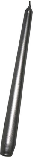 Konusna svijeća 24,5 cm srebrna