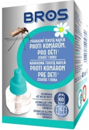 Bros zamjensko tekuće punjenje protiv komaraca za djecu