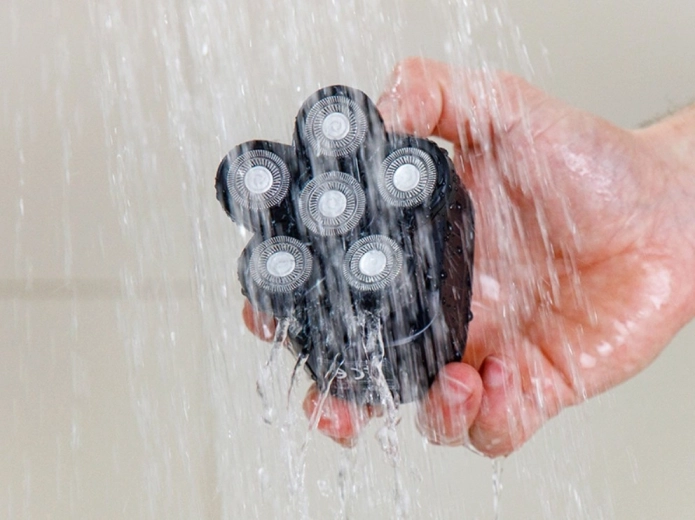 Vodootporno kućište IPX6 za suho i mokro brijanje