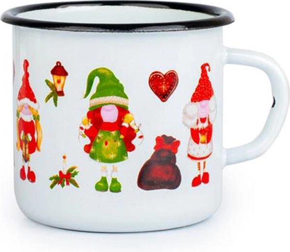 Emajlirana šalica TORO 370 ml s motivom vilenjaka