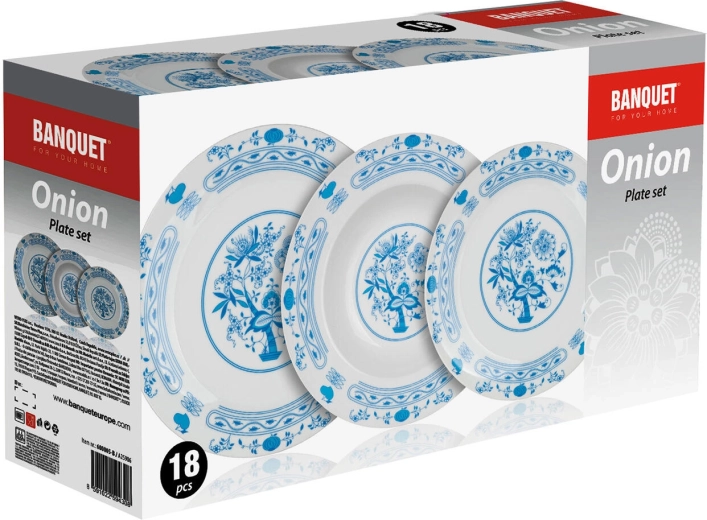 Praktičan set od 18 dijelova za cijeli menu