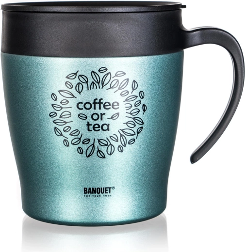 Putna termokriga 330 ml BANQUET Tazza zelenosiva