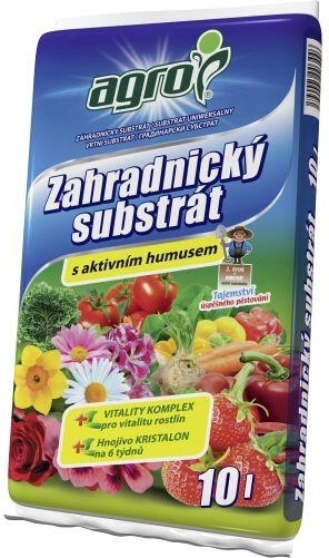 Vrtlarski supstrat 10 l AGRO