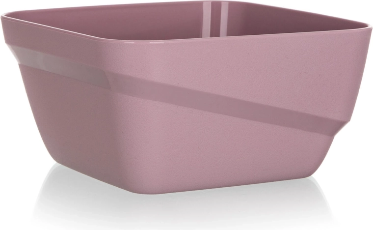 Plastična zdjelica Culinaria 0,6 l, ružičasta, 11,5 × 11,5 cm