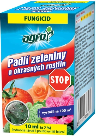 STOP pepelnica – sustavni fungicid za povrće i ukrasno bilje 10 ml
