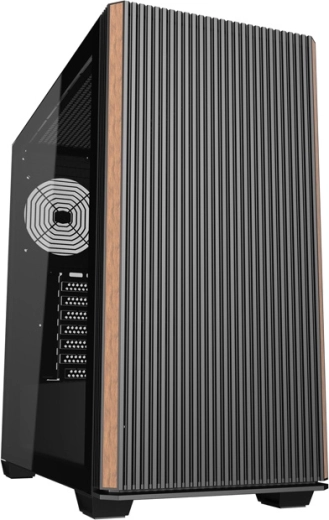 Računalno kućište Darkflash DS900WS, midi tower, ATX, bez ventilatora, crno