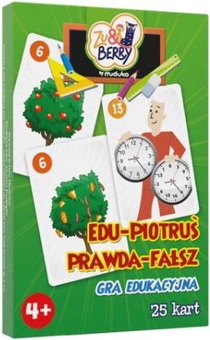 Muduko Edu Piotruś: Istina ili laž – kartaška igra za djecu 4+