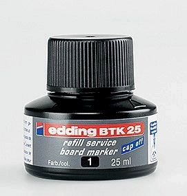 Tinta Edding BTK 25, crna – punjenje za markere za ploču