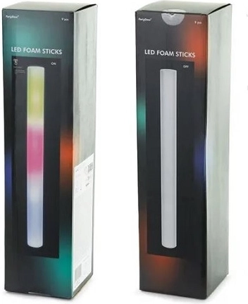 Svjetleći pjenasti LED štap PSR1 48 cm (9 kom)