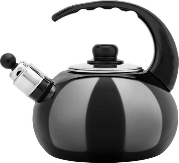 Emajlirani čajnik 2,5 l crni