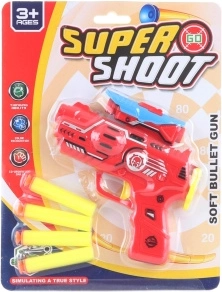 Pištolj na pjenaste metke za djecu