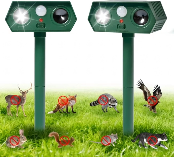 Učinkovito odvraćanje različitih vrsta životinja