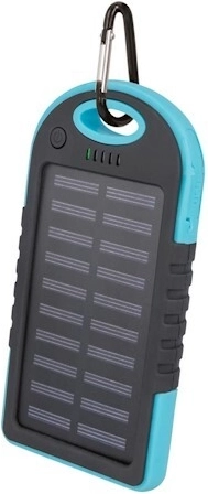Setty solarna power banka 5000 mAh plava