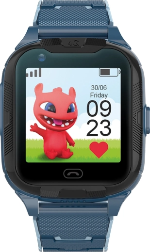 Dječji pametni sat Maxlife 4G s GPS i Wi‑Fi, plavi
