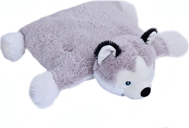 Plišani jastuk husky 2u1 za djecu