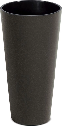 Tegla za cvijeće Tubus Slim Eco Wood 25 cm – kava