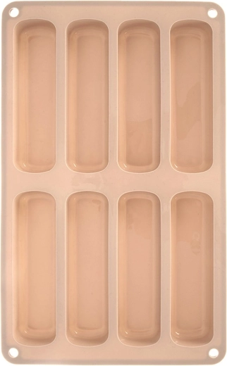 Silikonski kalup za piškote bež 28 × 17 × 2 cm