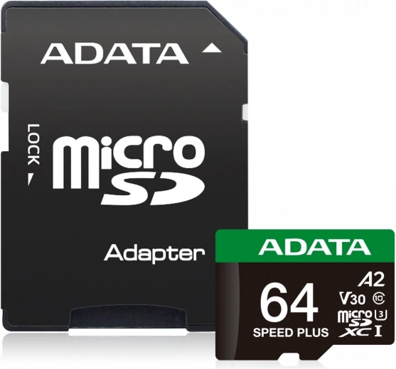Memorijska kartica microSD Speed Plus 64 GB UHS1 U3 V30 A2 160/140 MB/s