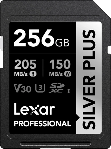 Lexar Professional Silver Plus SDXC memorijska kartica 256 GB
