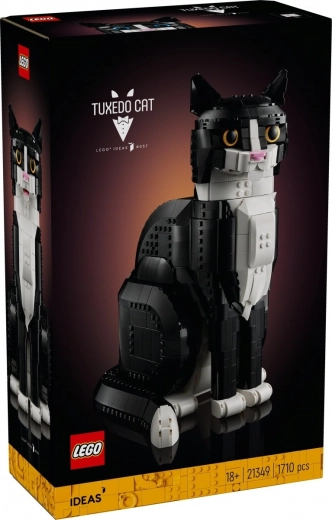 LEGO Ideas crno-bijela mačka