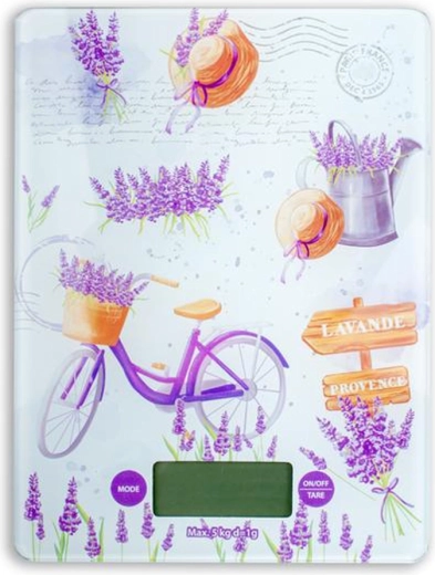 Digitalna kuhinjska vaga TORO 5 kg – lavanda
