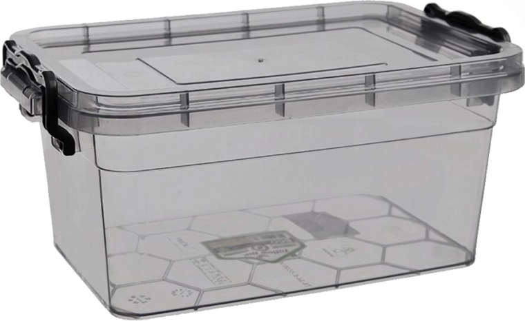 Niska pravokutna kutija Grey Multi 1,75 l