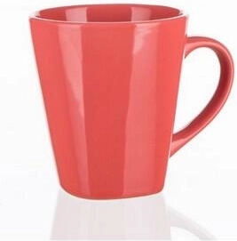 Keramička šalica Asymo 180 ml crvena