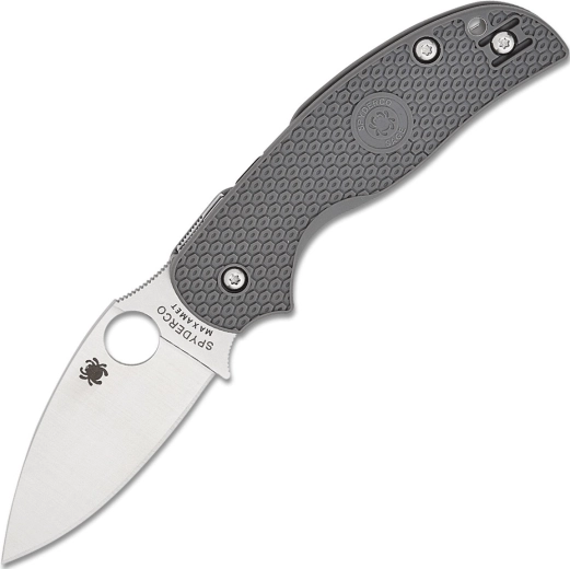 Spyderco Sage 5 Lightweight džepni nož, sivi FRN, satin oštrica