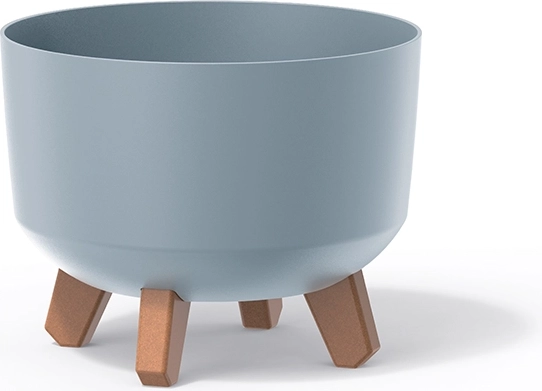 Lončanica na nogicama Gracia Standard 23,5 cm – svijetlosiva