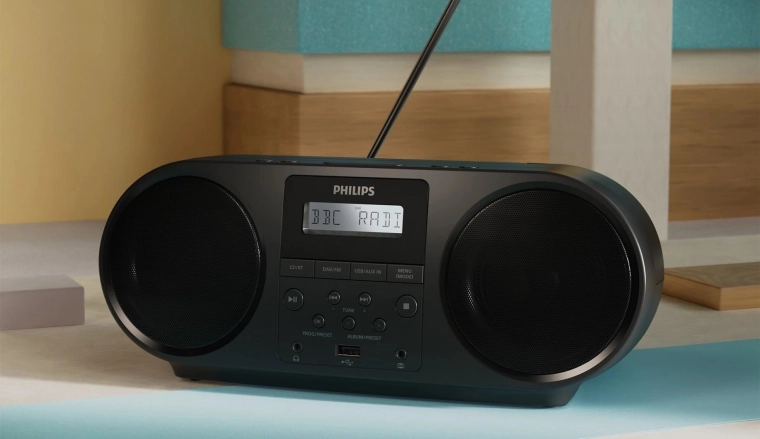 Čisti DAB+/FM radio s unaprijed postavljenim stanicama