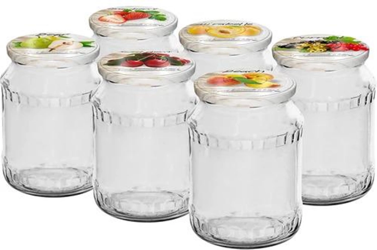 Staklenke za zimnicu s poklopcem Twist 720 ml, set 6 kom