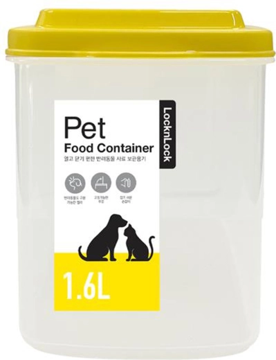 Hermetička posuda za granule 1,6 l LOCK PET