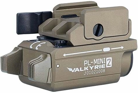 Taktička svjetiljka za pištolj Olight PL-Mini 2 Valkyrie, 600 lm, pješčana