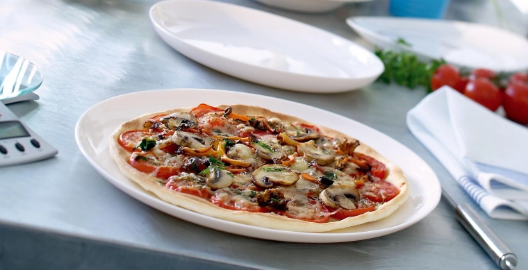 Veliki promjer za udobno posluživanje