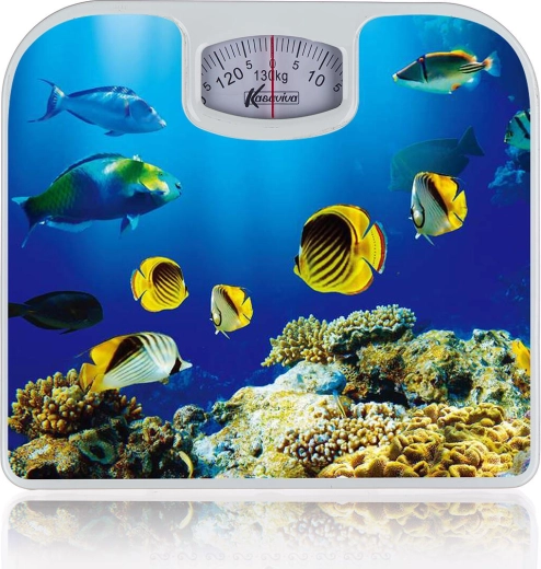 Osobna mehanička vaga s motivom podvodnog svijeta 130 kg