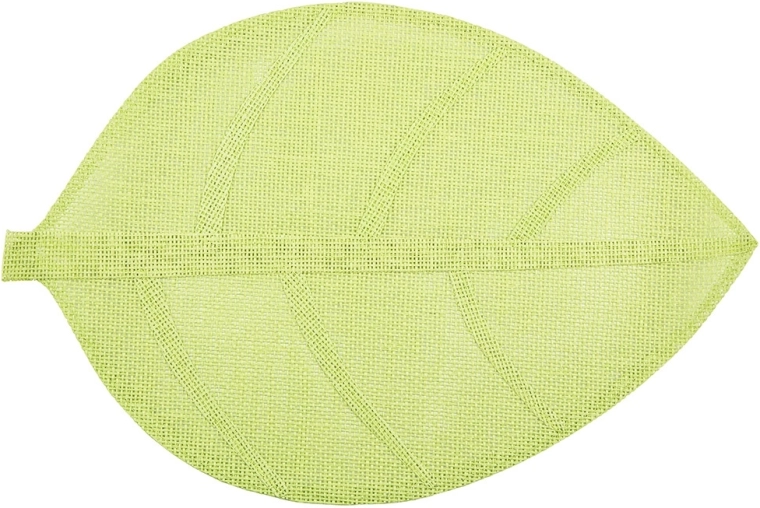 Zelena podložka za stol u obliku lista 33 × 48 cm