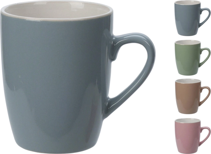 Keramička šalica 380 ml – miks boja
