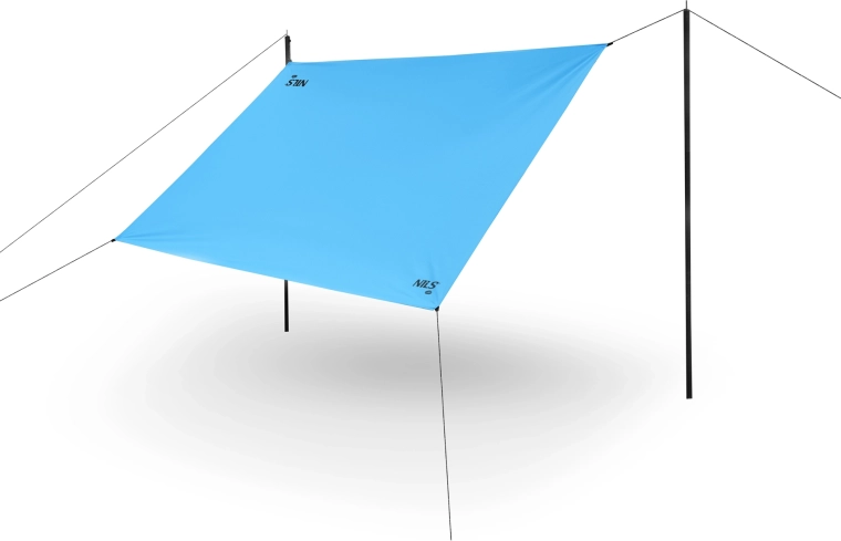 Putni tarp NILS Camp plavi