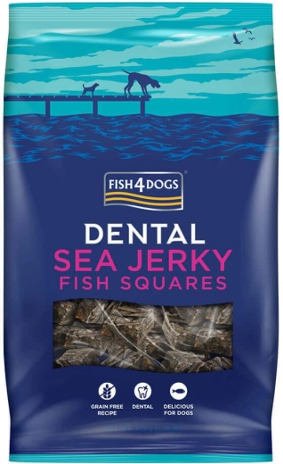 Fish4Dogs dental sea jerky riblje kockice za pse 575 g