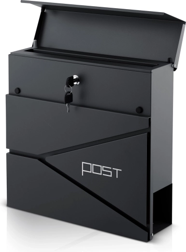 Sigurno pohranjivanje pošte s bravom i 2 ključa