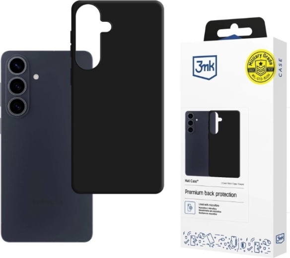 Mat kućište 3mk Matt Case za Samsung Galaxy S26, crno