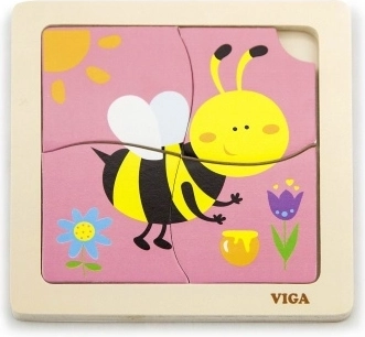 Drvene puzzle pčelica od Viga