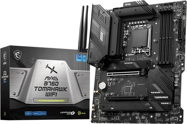 MSI MAG B760 Tomahawk WiFi – ATX matična ploča za Intel LGA 1700 s DDR5, HDMI i DisplayPortom