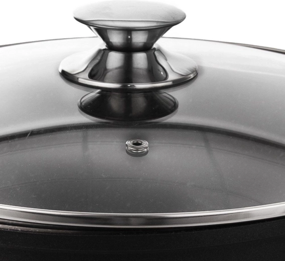 Stakleni poklopac s parnim ventilom