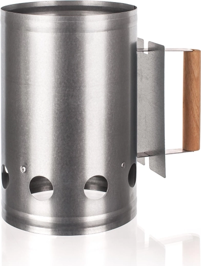 Palič drvenog ugljena, pocinčan, 16,5 × 28 cm