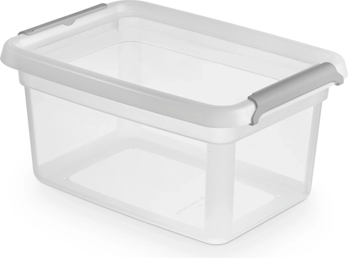 Basestore plastična posuda s poklopcem i kopčama 1,5 l