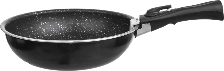 Wok oblik za stir-fry i brzo miješanje